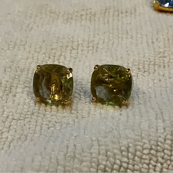 KATE SPADE GLASS STUDES - MULTI GREEN COLOR - Picture 3 of 3